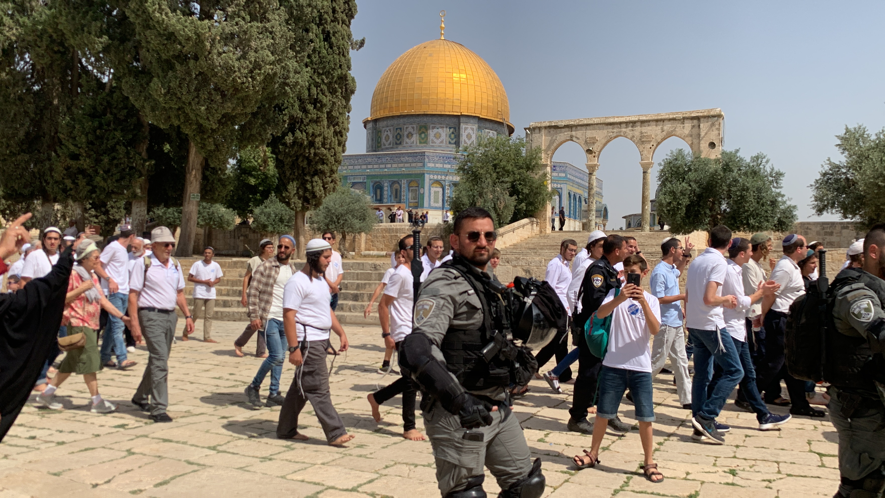 יותר מ־2,300 מתנחלים פלשו לאל־אקצא, בהובלת בן גביר