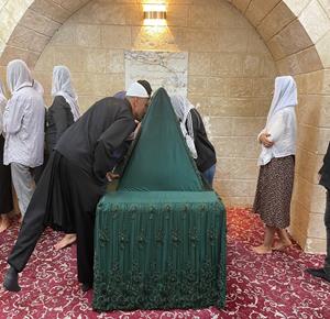 בני העדה הדרוזית חגגו את חג הנביא שועייב באתר הקדוש בחיטין מערבית לטבריה.