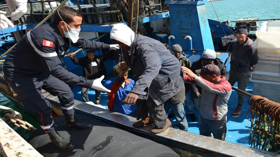 חמישה נעדרים פלסטינים מול חופי תוניסיה