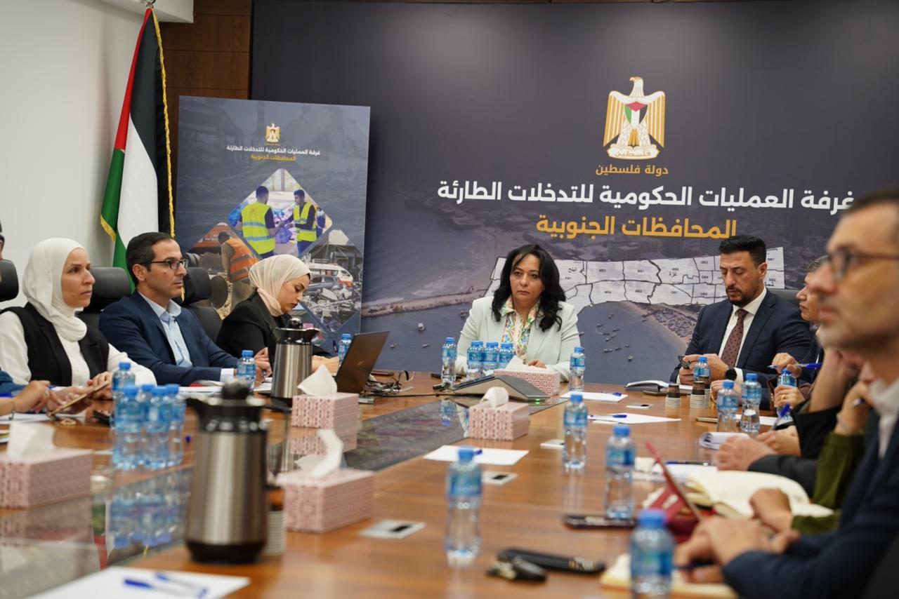 חדר המבצעים הממשלתי הציג לשרה הקטארית לשיתוף פעולה בינלאומי את תמונת הסיוע וההתאוששות בעזה