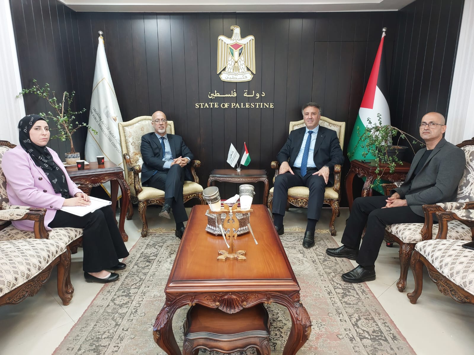 השר עאסף נפגש עם שגריר ברזיל ודן בהידוק שיתוף הפעולה התקשורתי