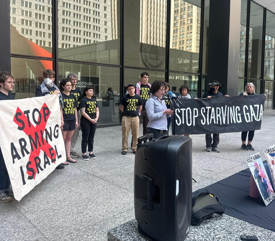 אקטיביסטים פתחו בשביתת רעב באילינוי במחאה על הטבח בעזה