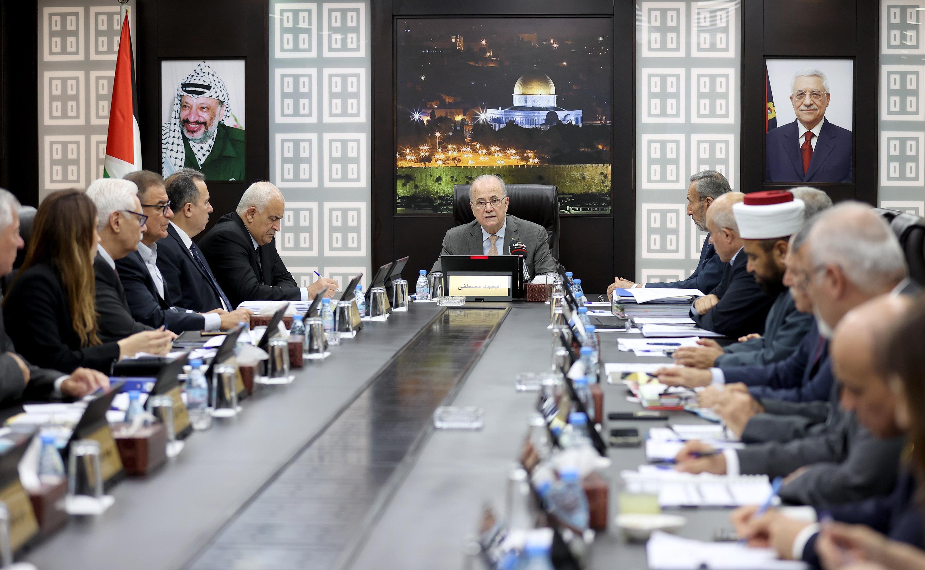 רה"מ מוחמד מוסטפא: "מאמצים בינלאומיים לסיום המתקפה ולסיוע חירום"