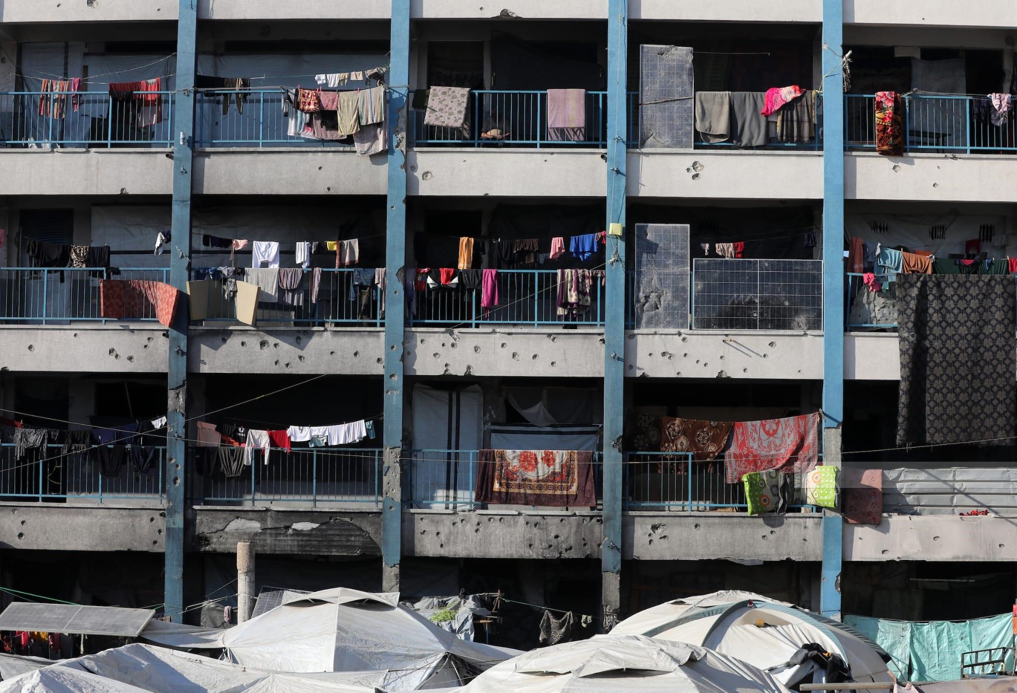 אונר"א: כ־75 אלף עקורים שוהים ביותר מ־100 מבנים של הסוכנות ברצועת עזה – רובם פגועים וצפופים