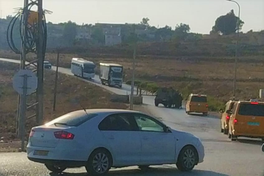כוחות הכיבוש חסמו את הכניסה לכפר א-נבי סאלח מצפון לרמאללה