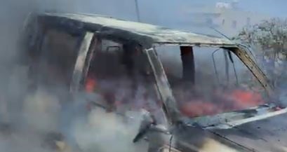 פצועים ורכב הועלה באש בהתקפת מתנחלים ובעימותים עם כוחות הכיבוש באבו פלאח