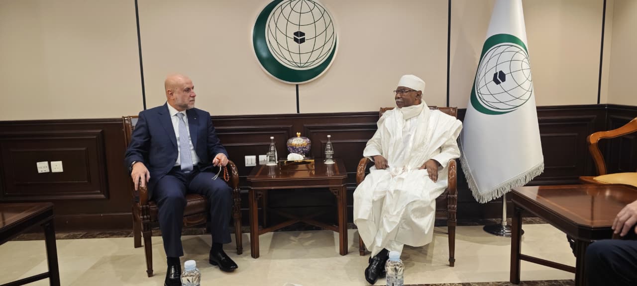 אל־הבאש עדכן את מזכ״ל ארגון שיתוף הפעולה האסלאמי בהתפתחויות בסוגיה הפלסטינית