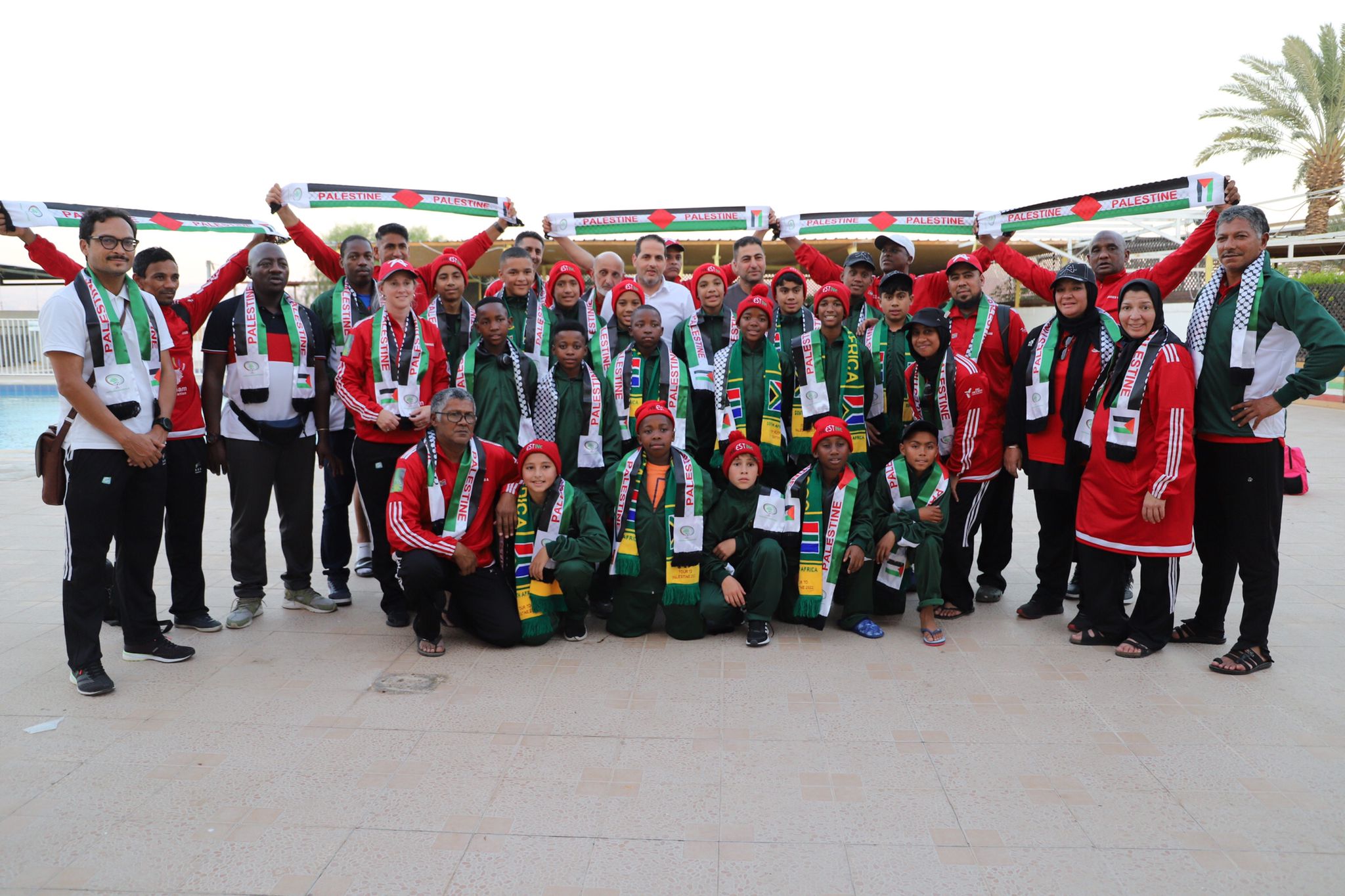 משלחת מדרום אפריקה בפלסטין