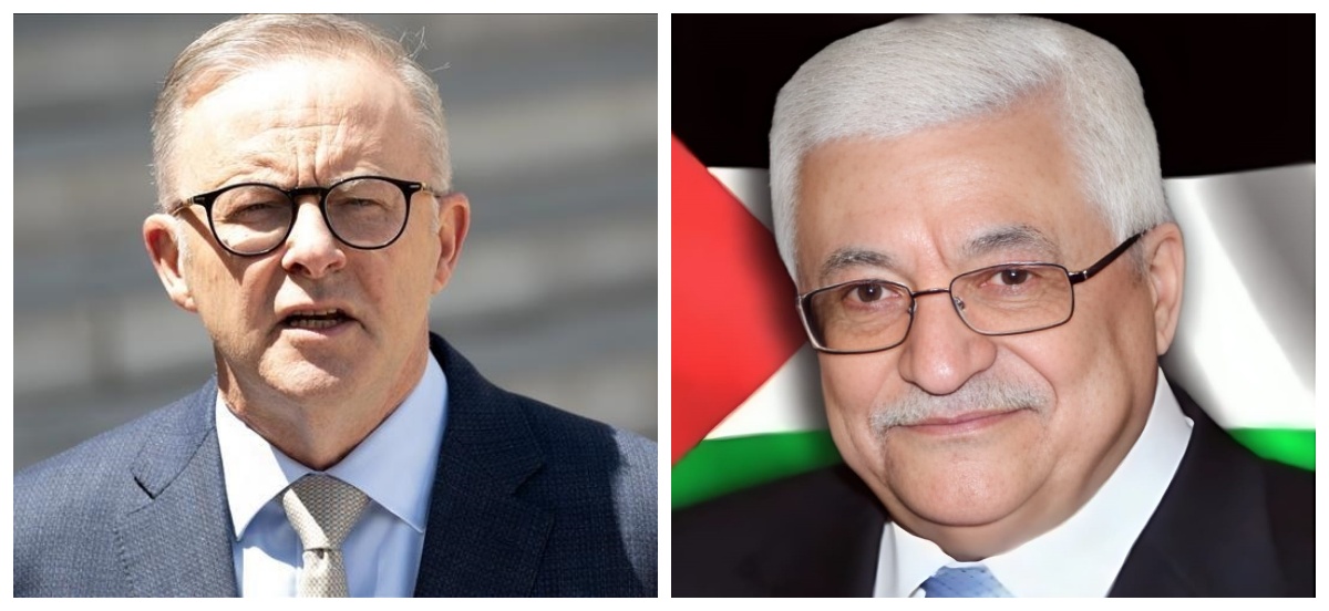 הנשיא עבאס בירך על ההכרה האוסטרלית במדינת פלסטין