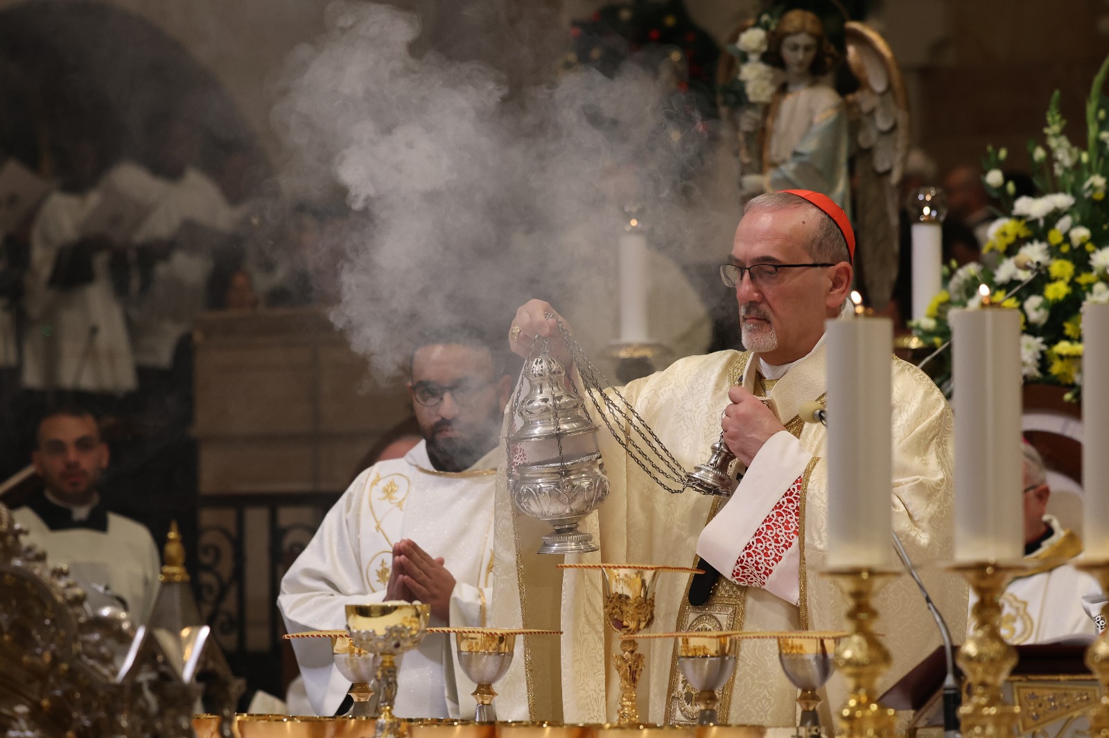 מיסת חג המולד בבית לחם: קריאה לשלום ותקווה בקרב משתתפי הטקס