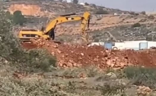 כוחות הכיבוש החריבו אדמות ועקרו עצי זית בתרמסעיא