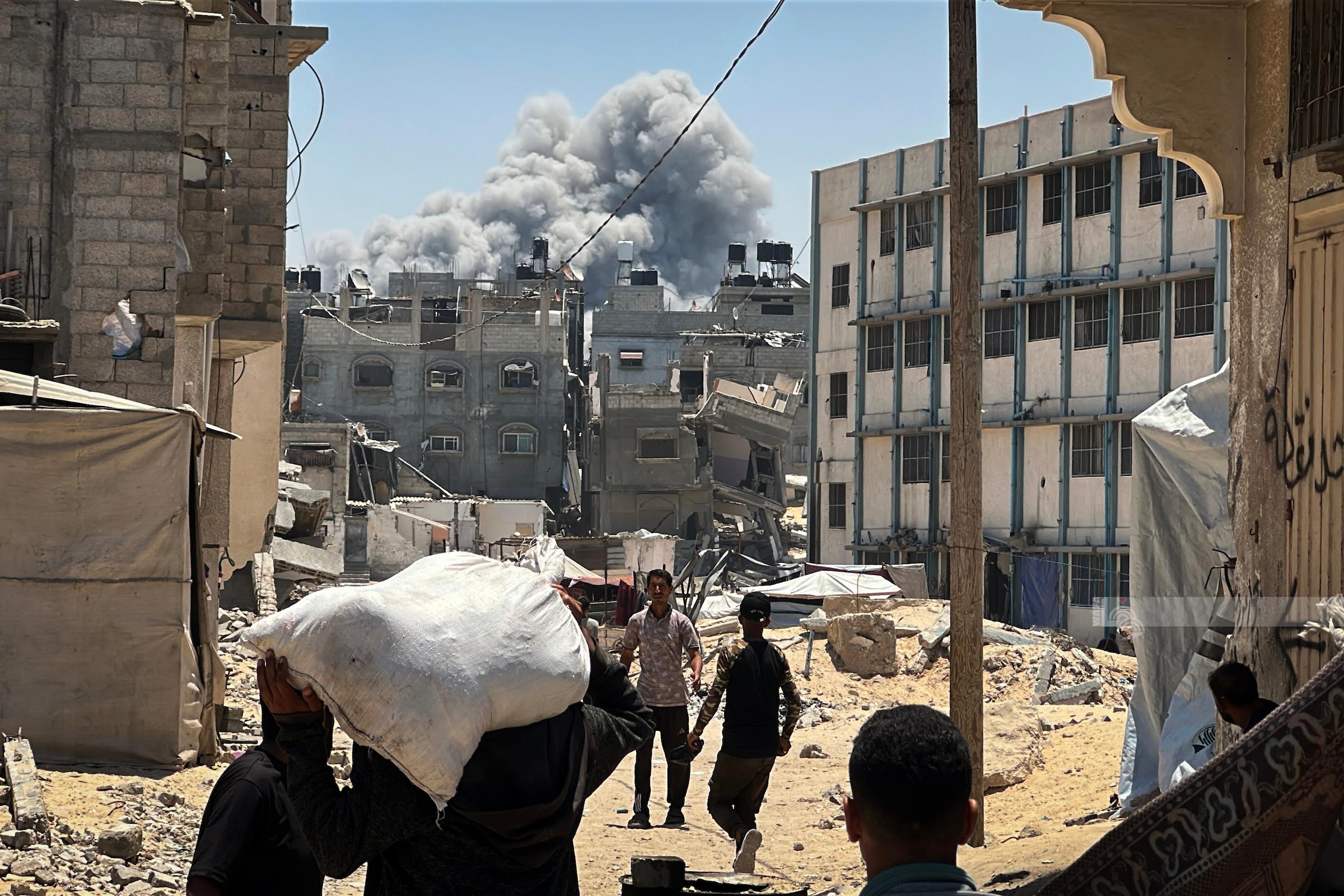 הרוגים ופצועים מירי ומהפצצות כוחות הכיבוש הנמשכות על רצועת עזה