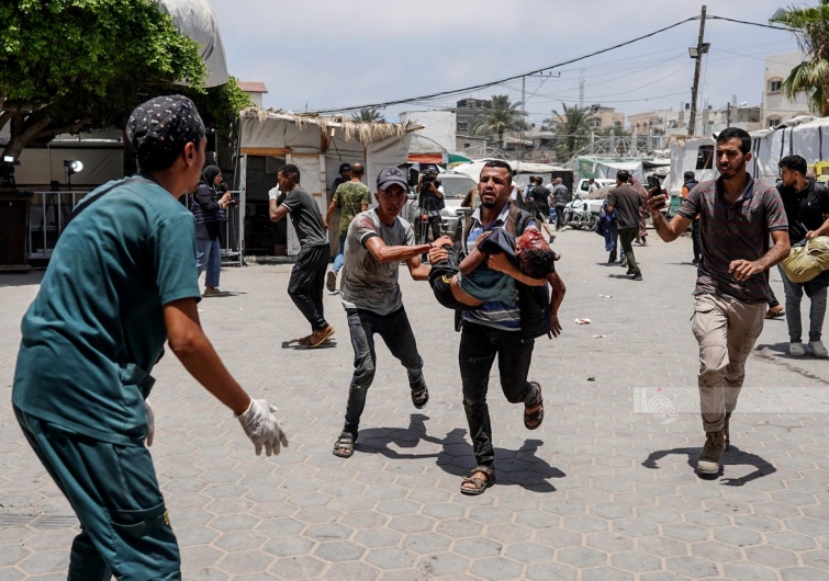 הפצצה בעזה: שישה הרוגים, בהם שלושה ילדים ואישה בהיריון