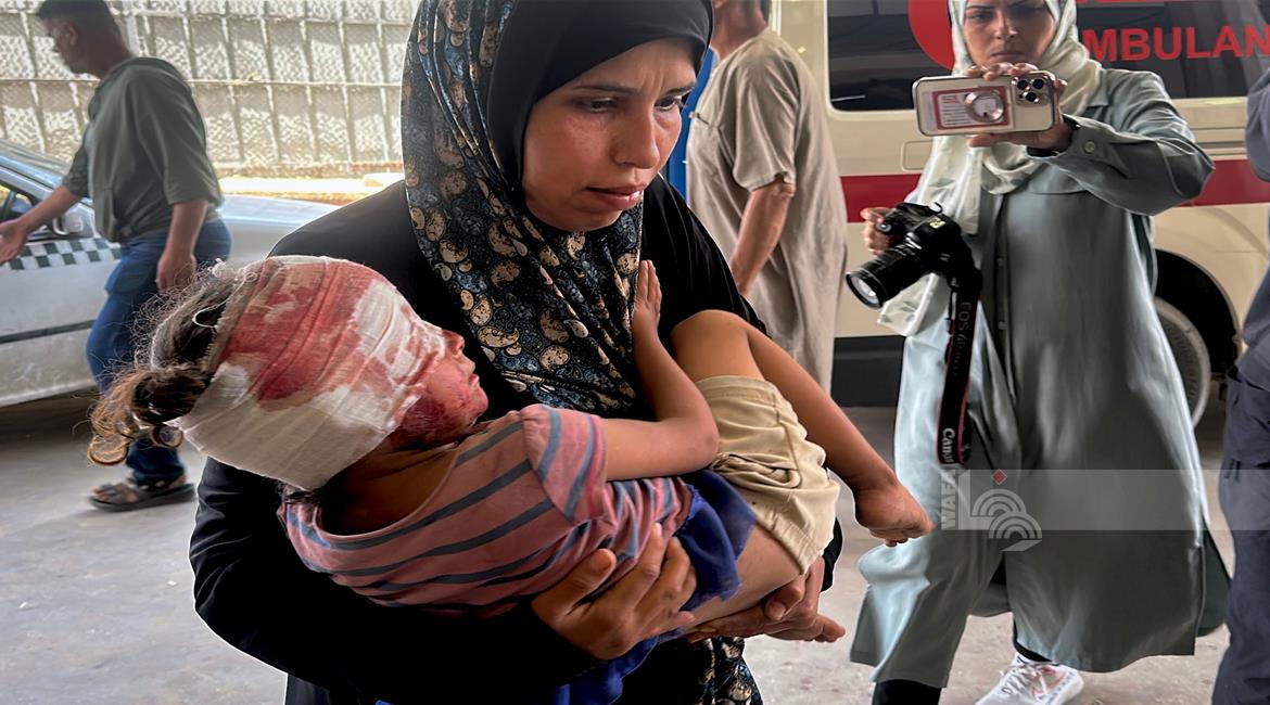 9 הרוגים, בהם 4 חובשים, בהפצצות ובירי כוחות הכיבוש באזורים שונים ברצועת עזה