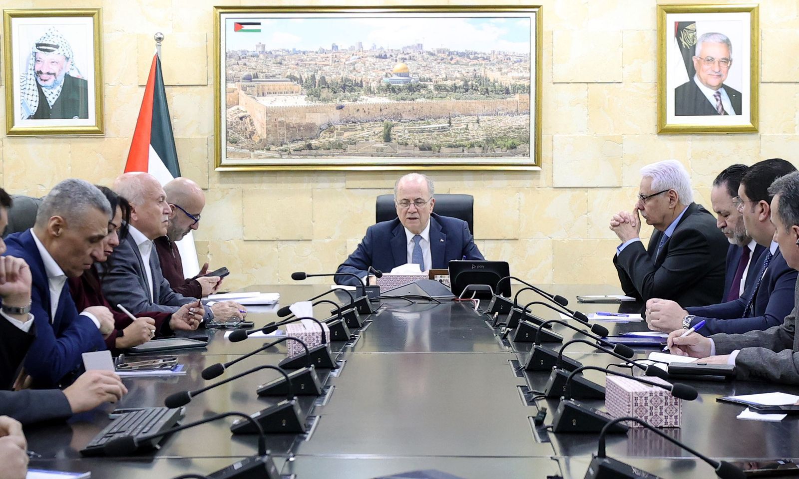 ראש הממשלה מוחמד מוסטפא הנחה להעלות את רמת הכוננות של מוסדות המדינה לנוכח ההתפתחויות