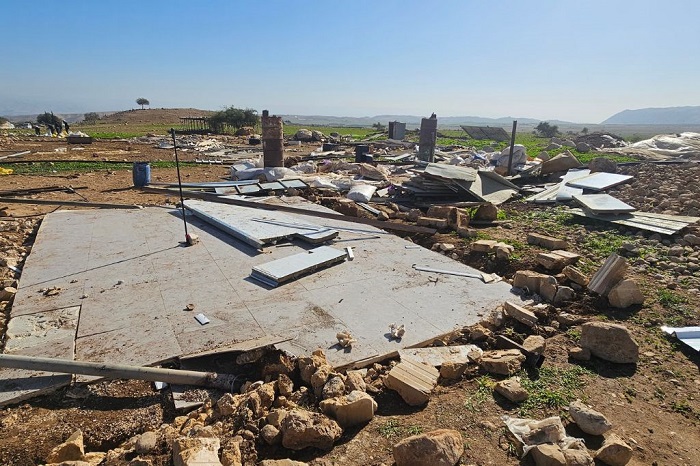 20 משפחות פונו בכפייה ממקבץ “שלאל אל־עוג’א” הבדואי מצפון ליריחו