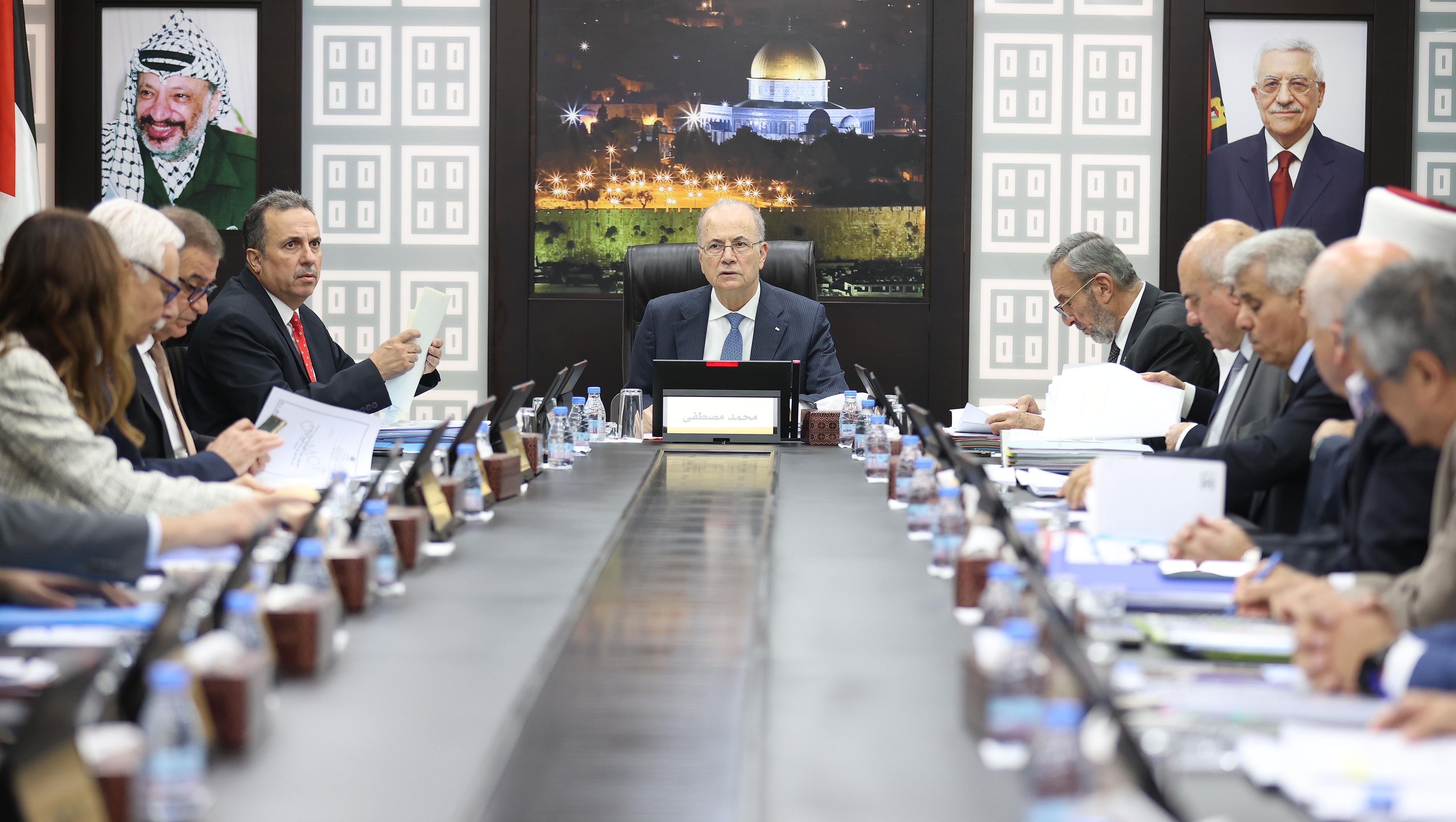 מועצת השרים הפלסטינית מגנה את חוק איסור פעילות אונר"א ומזהירה מפני השלכותיו