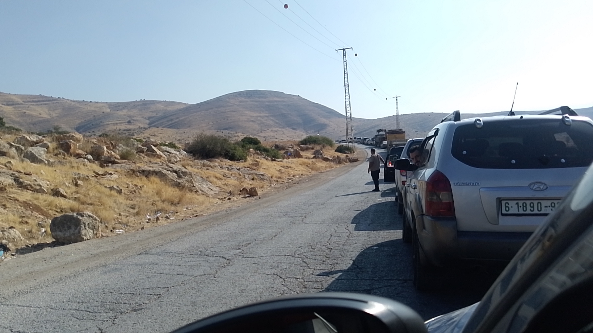 כוחות הכיבוש החמירו את ההגבלות הצבאיות במחסום תיאסיר מזרחית לטובאס