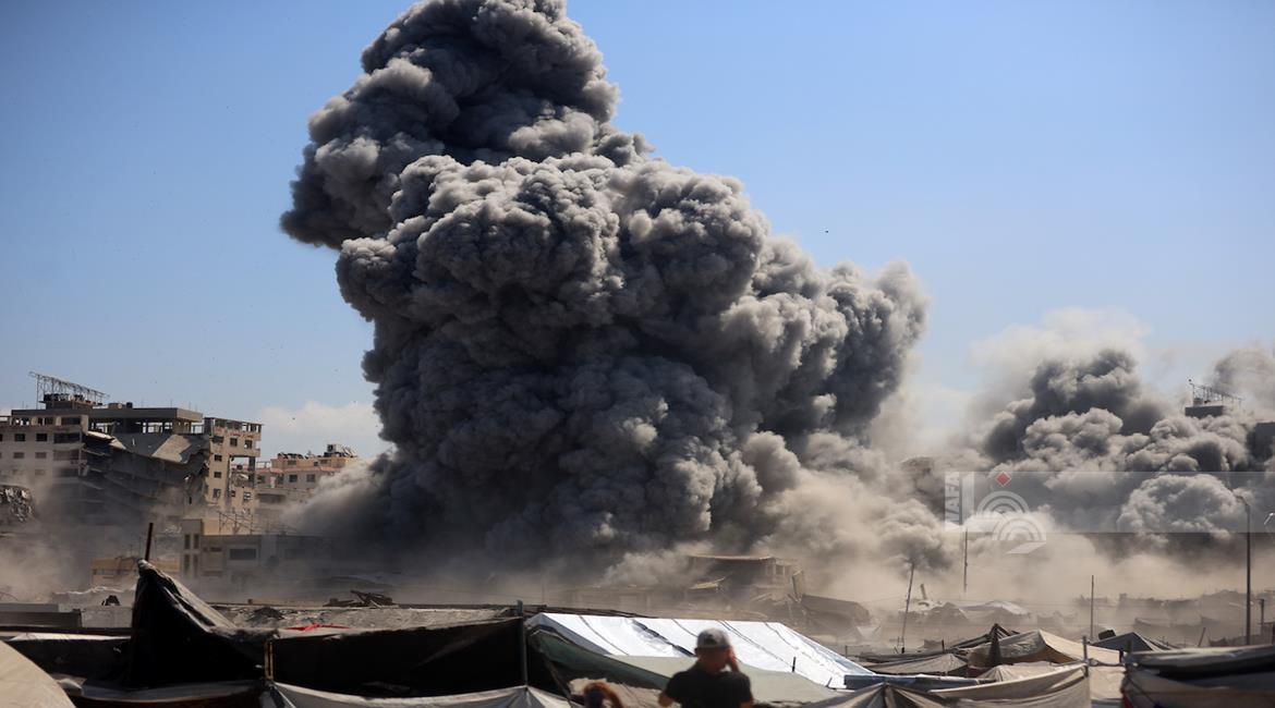 שלושה הרוגים, בהם ילד ותינוקת, מירי והפצצות כוחות הכיבוש במחנה אל־בורייג’ ובעיר עזה