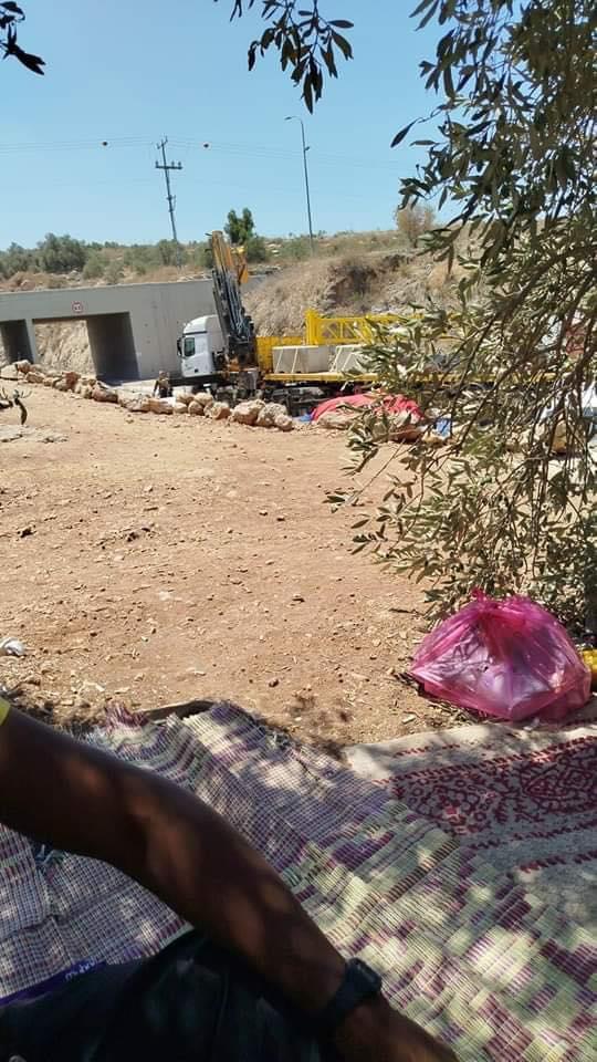 כוחות הכיבוש הציבו שער ברזל מתחת לגשר ג'בארה בטולכרם